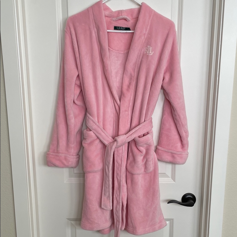 Ralph Lauren Soft Pink Bathrobe